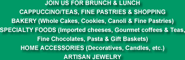 Join Us For Brunch
