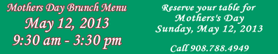 2013Mothers Day Brunch